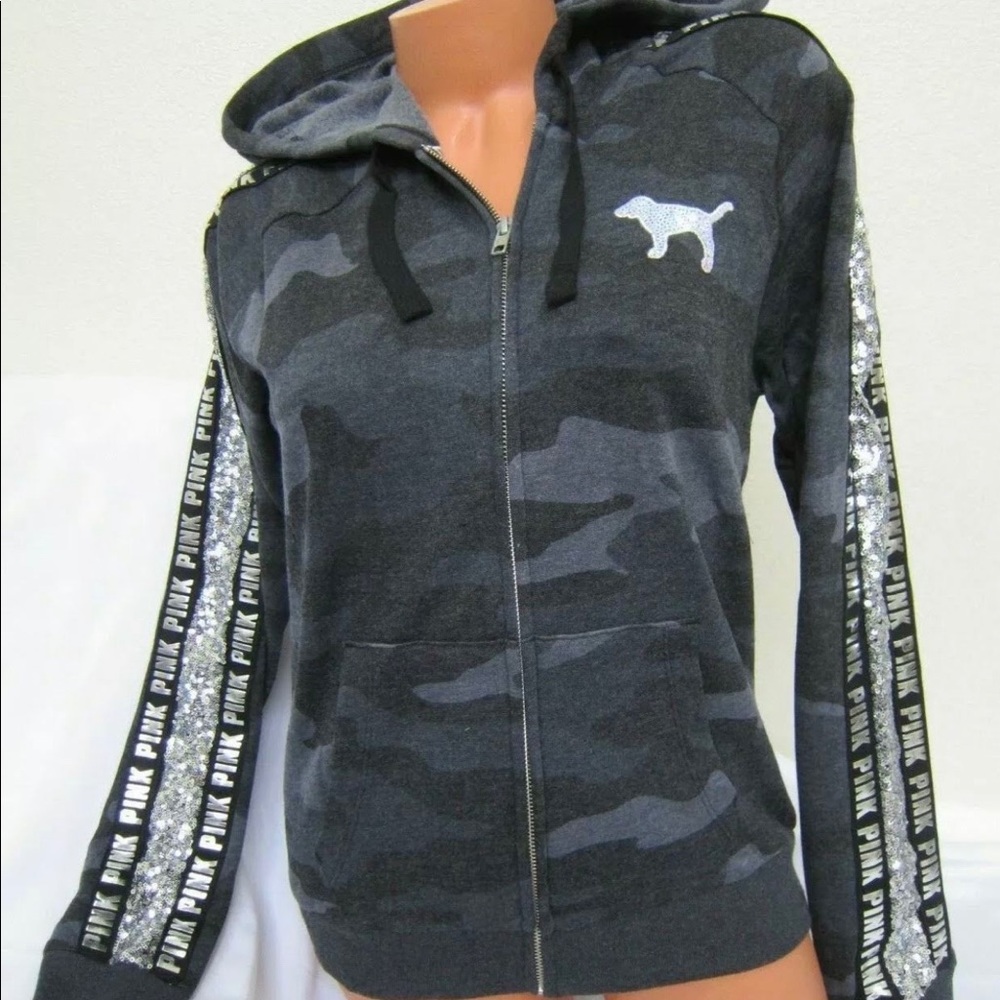 Victoria Secret Camo Hoodie.